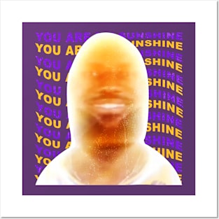James Meme You Are My Sunshine Posters and Art